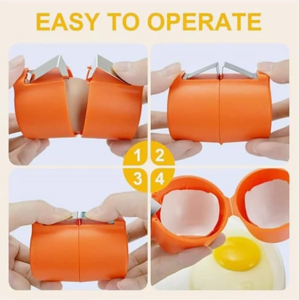 Eggshell Cutter - Whisk - Egg Whisk - Whisk - Eggshell Opener - Egg Peeler - 3 - Pieces - Kitchen Utensils - Eggshell Splitter