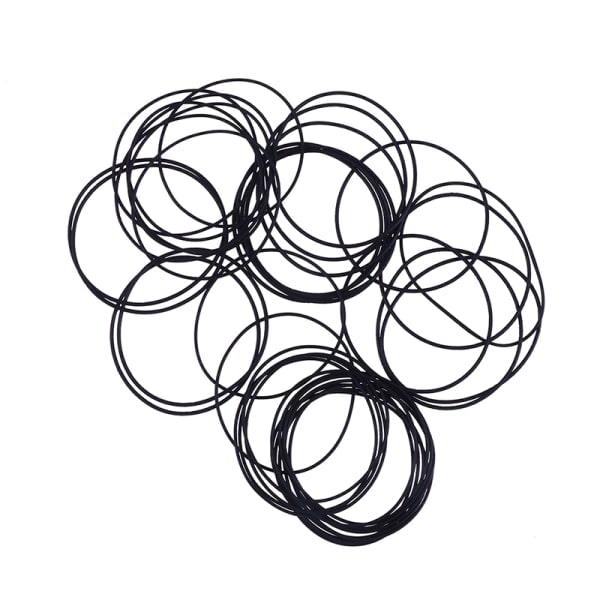 200 st Vattentäta Watch O-Ring Tätningar 0,6 mm