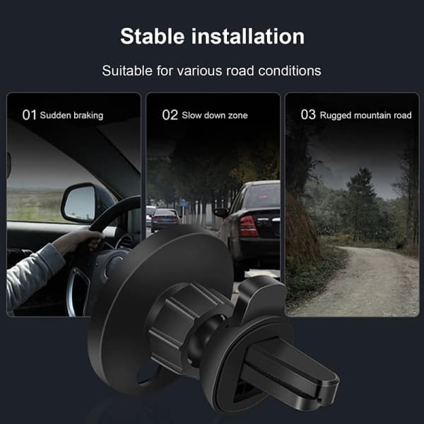 IC Biltelefonfeste Luftventil Lader Holder for MagSafe