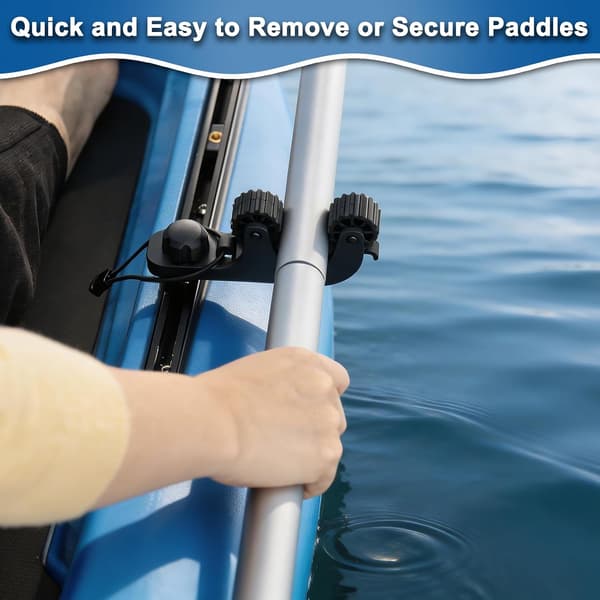 Kajakkpadleholder - spor feste - for padlefiskegarn