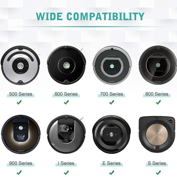IC Byt däck för Irobot Roomba 500,600,700,800,900 Series vakuum