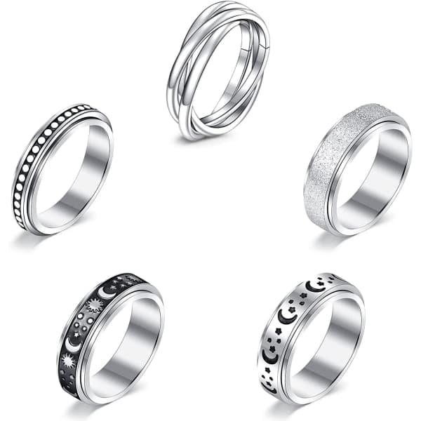 Angstring for kvinner Spinnerring IC