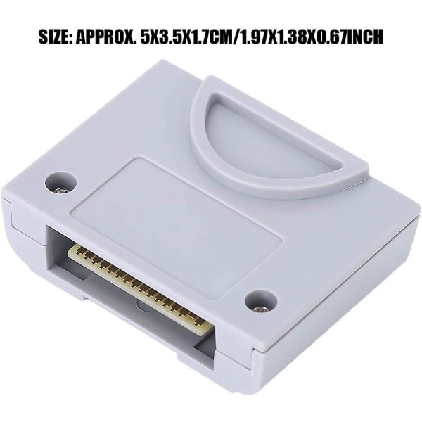 IC Minnekort til Acsergery N64, 256kb Ersättnings N64-spilkonsol