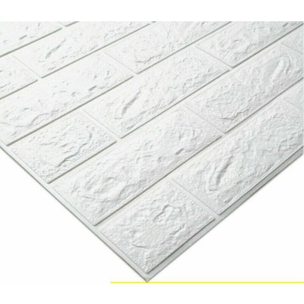 20 kpl 3d 77x70 cm itseliimautuva tiili vedenpitävä tapetti