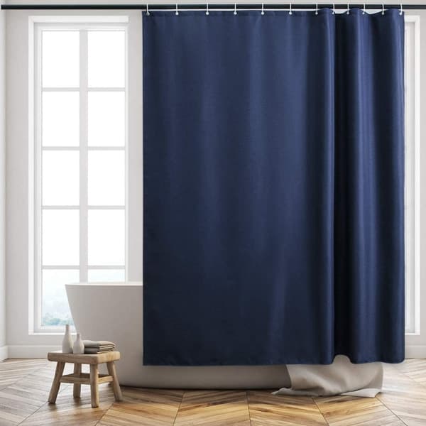IC Dusjforheng og vaskbart vanntett, 180*200 cm, blå