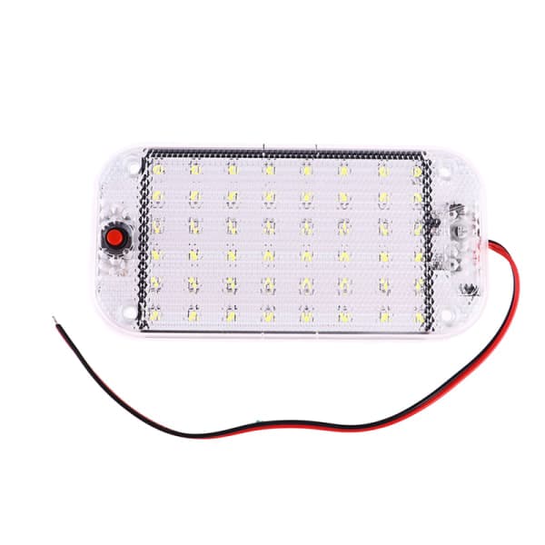 IC 48 LED-panellys Bilinteriør Leselys Høy lysstyrke