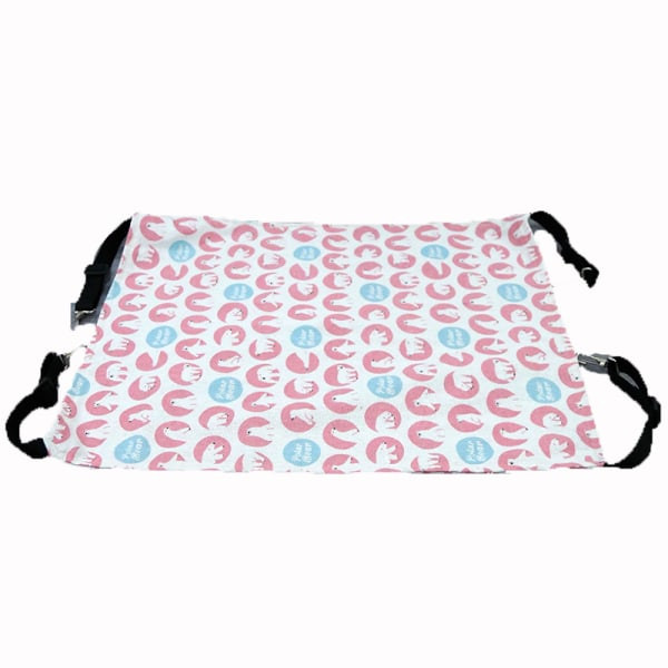 IC Kæledyrsmøbler Canvas og Fløjl Hængekøje til Kat Sommer Stil Polka Dot Polar Bear S