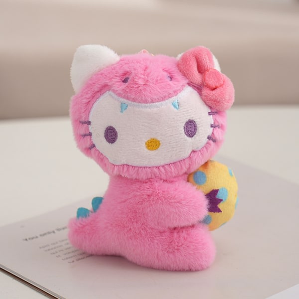 IC Tegnede Kawaii Plysjlegetøj Blød PP Bomuld Dukker Hængende Legetøj e B C