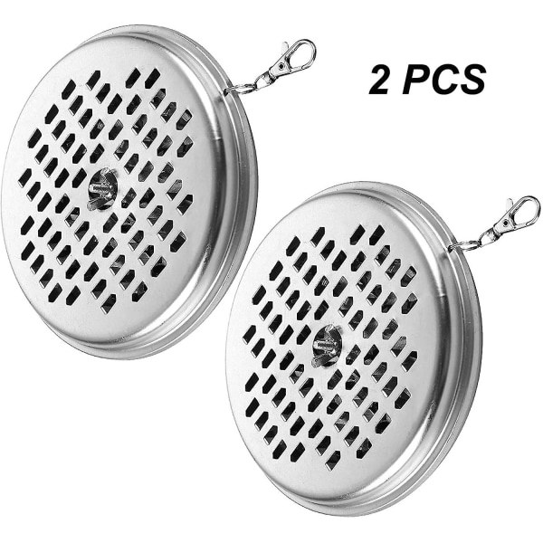 IC 2-pack Myggspiralhållare, metall sandelträhållare