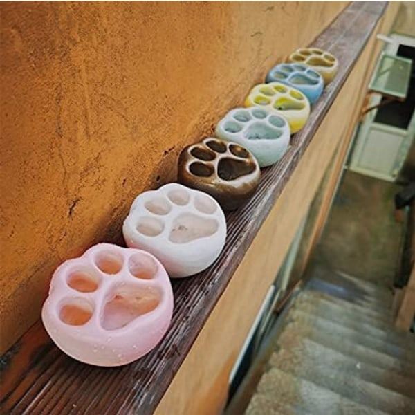 IC 3-pack kreativa cementblomkrukor Djurfotspårsdesign