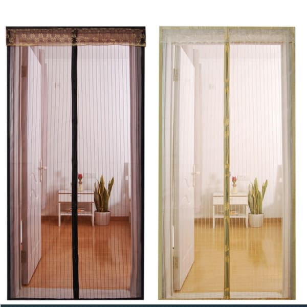 Hyttysverho Magneettiovilla 80x205cm Musta
