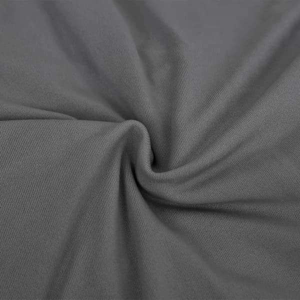 3-sits sofföverdrag stretch polyester jersey möbelskydd för hemmet antracit 190-230 cm Antracit