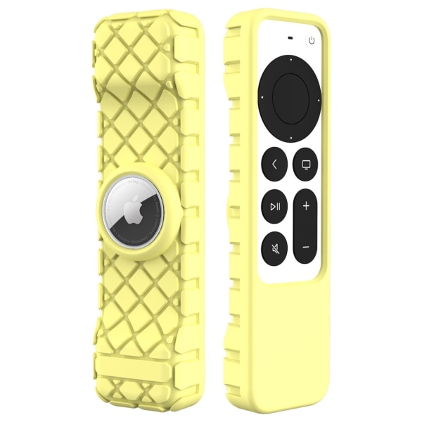 Gäller Apple TV All-inclusive Fjernkontrolldeksel -modeller gul IC