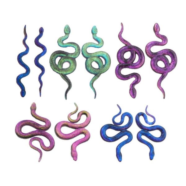 IC Wave Snake Vedhæng Silikon Form DIY Epoxi UV Øreringe Halskæde J