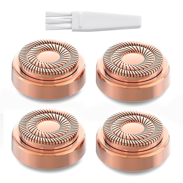 4 stk. reservedeler til ansiktshårfjerner, reservedeler til epilator