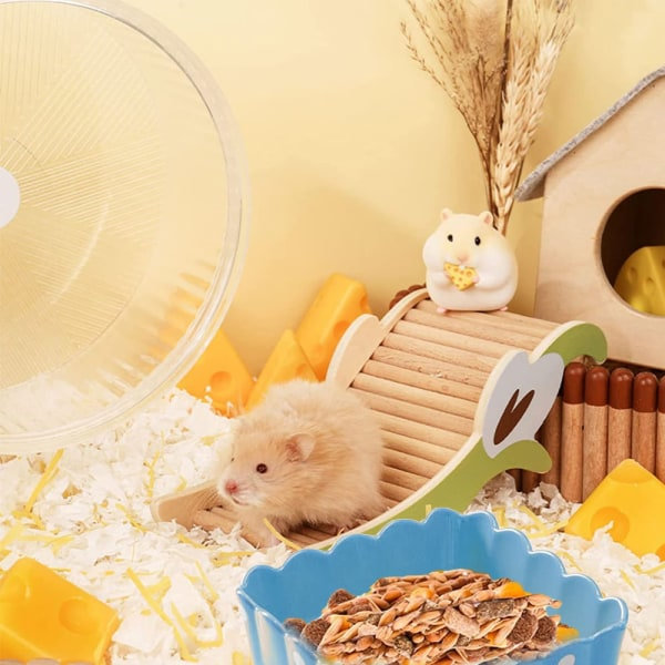 IG Hamsteri Ruokakulho Keramiikka Marsun Vedenkulho Pieni Eläin sininen
