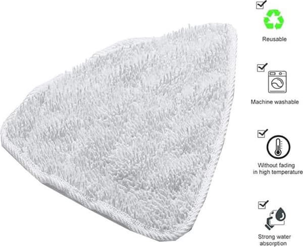 2 - pak - passende - Vileda - Refill - moppepuder - erstatningsmoppepuder - passende - moppe - Dampmoppeklude - mikrofiberklude