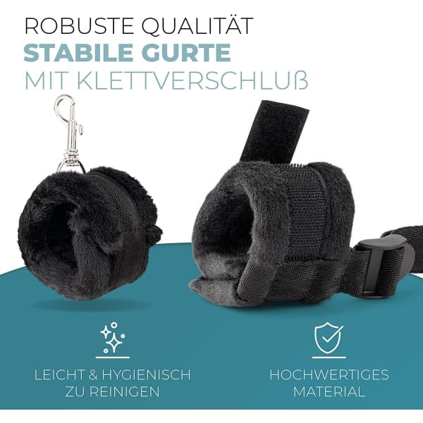 Sex Restraints & Bondage BDSM Set - Hårda BDSMS-leksaker för kvinnor