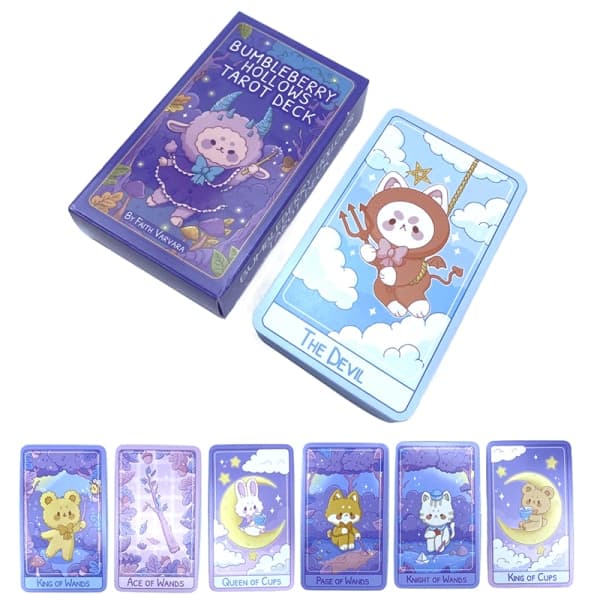 IC Bumbleberry Hollows Tarotkort Spådom Divination Deck Familie