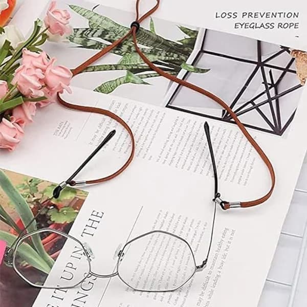 Eyeglass chain, eyeglass lanyard, sunglass chain, spectacle frame chain, fastening cord