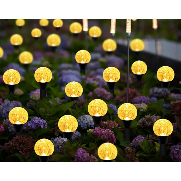 IC Trädgårdsdekoration bubbla boll strängljus, plug-in typ (30 lampor i ett spår, varmt ljus),
