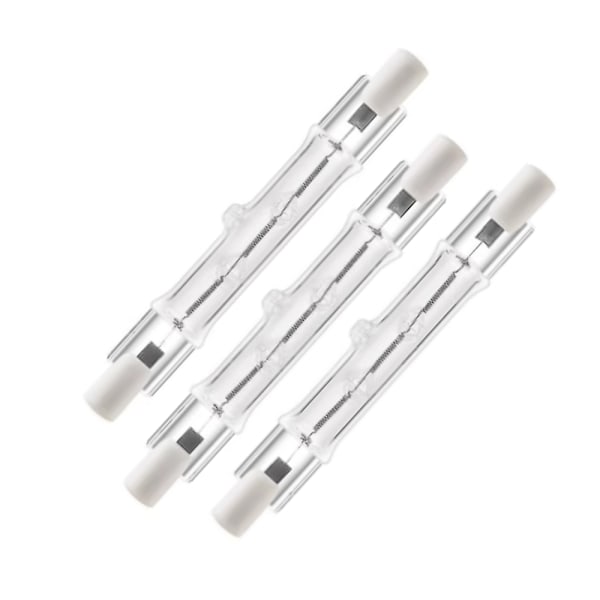 3-pak R7s 118mm 300W 230V - R7s halogen lineær pære