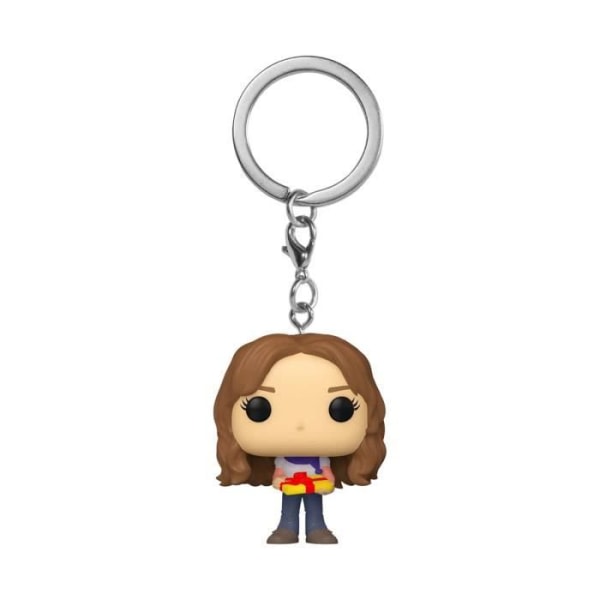 Funko Pocket Pop! Nyckelring: Harry Potter Holiday - Hermione Granger IC