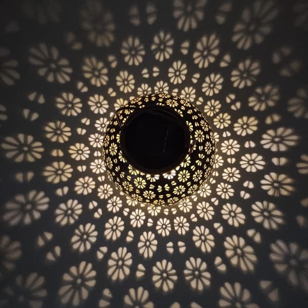 IC Sollampe Udendørs Solcellelys Udendørs Dekorativ Hvid