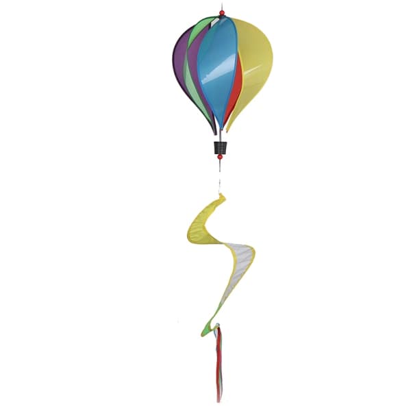 IC Regnbuefarvet varmluftsballon roterende vindstrimmel Windm A