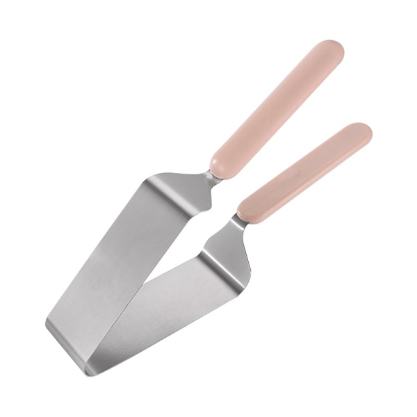 2 stk. trekantet kageseparator, kagedeler, kageoverførselsklemme, kagedeler