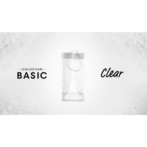 Gimex 17407 Ispose Vinkylare, Passer 1 Flaske, Klar, 25,5 x 11 cm