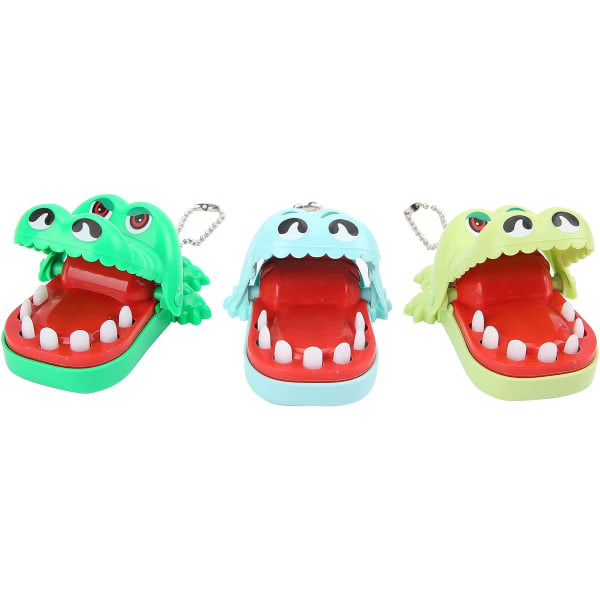 IC Krokodil Tänder Leksak, Krokodil Biter Finger Tandläkare Spel Action Färdighetsspel Leksak Alligator Tänder (Biter Finger Tänder Leksak)