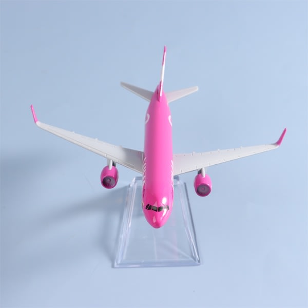 IC 1:400 Metal Aviation Replica Viva Air Aircraft Model Diecast Ai Red one size