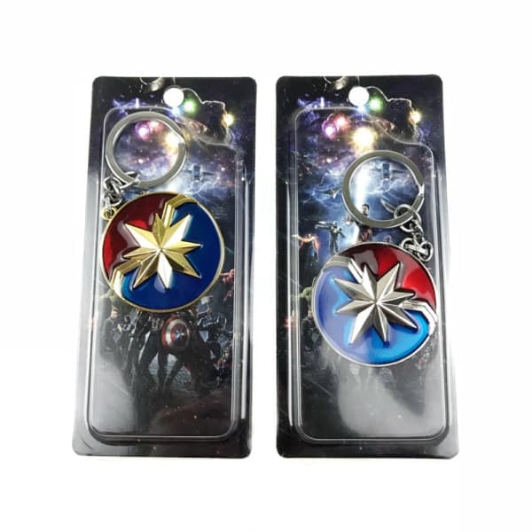 2st Marvel-logotyp Avaimenperä Metal Avengers Captain Avaimenperä (G IC