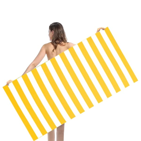 IC Mikrofiber strandhåndklær, sandfritt strandhåndkle, ekstra stort