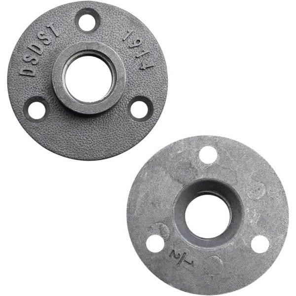 IC NOE 12 stycken DN15/4 spets/tre-håls flänsbas
