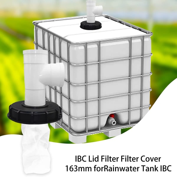 IC IBC-låsfilter, nylon tvättbar IBC-tanklås med lås, IBC-tanktil