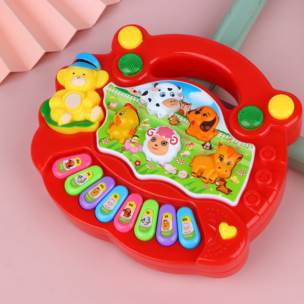 Babytangentbord Pianoleksaker för Småbarn