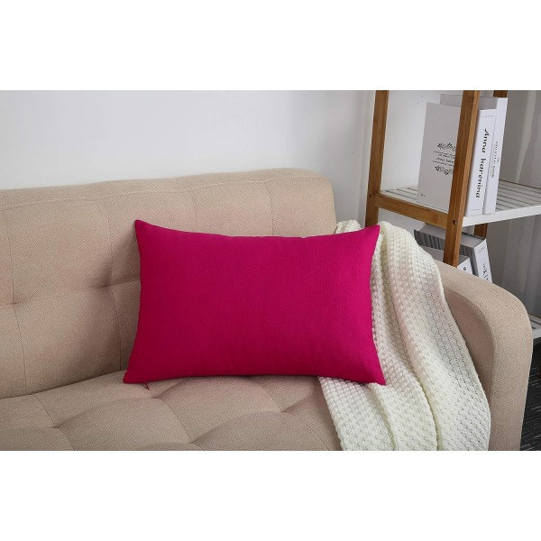 IC Bomullsdeksel, 12\" x 18\", Briljant Rosa