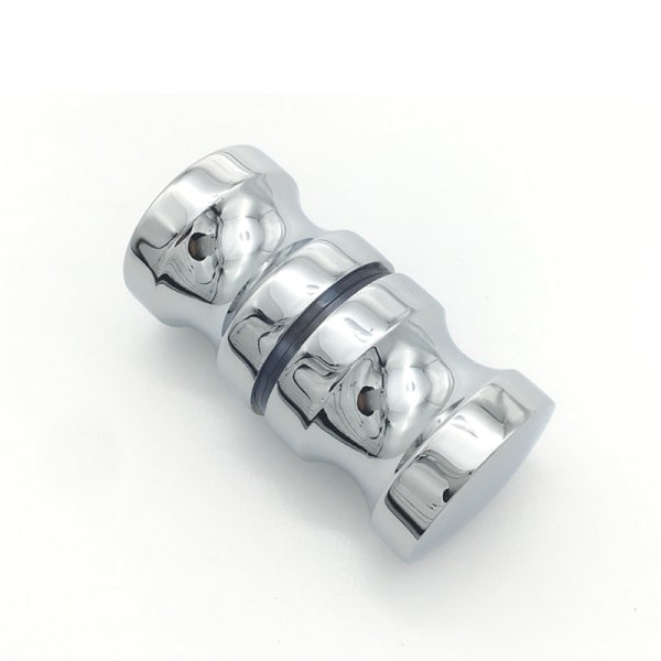 IC Dörrhandtag i aluminiumlegering Enkel glasdörrknopp Badrum Duschkabin 201
