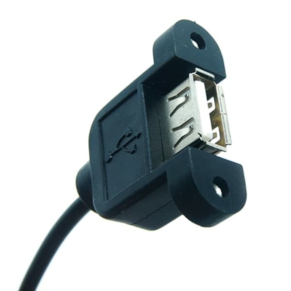 IC DC 12V til 5V 3A 15W USB Output Strømadapter Konverteringsmodul F Sort