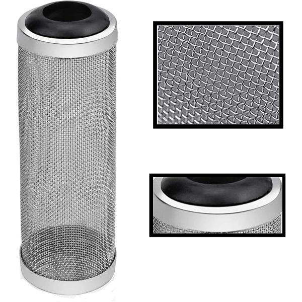 2 stk. 16 mm Mesh Filterbeskyttelse, Akvariefilterbeskyttelse, Akvarium