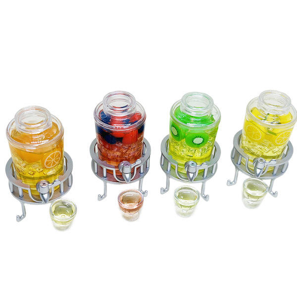 IC Dockhus Miniatyr Juice Fat för Dockhus Lekkök Dr