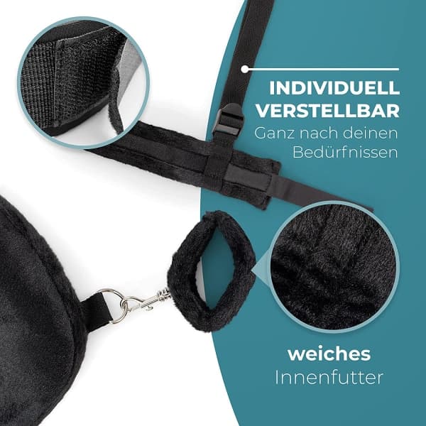 Sex Restraints & Bondage BDSM Set - Hårda BDSMS-leksaker för kvinnor