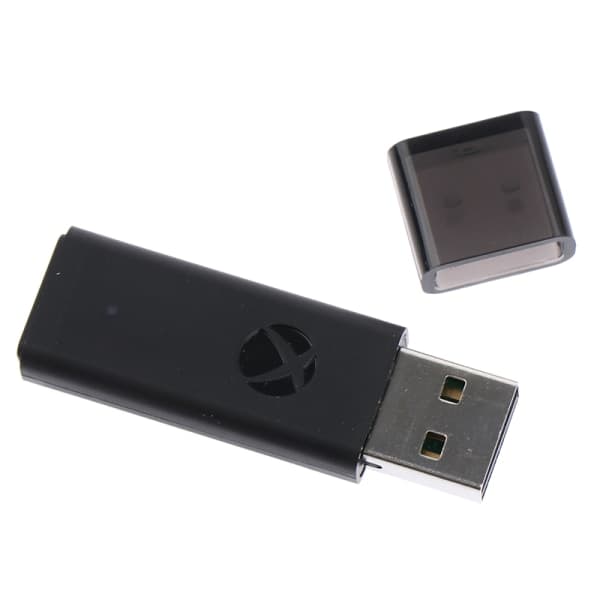 Trådløs adapter for Xbox One-kontroller 10 2.G PC-mottaker Svart One Size