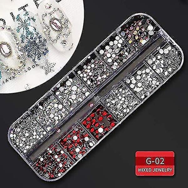 IC CNE 9 Ask Naglarhinestones, Nagelstenar, Nageldiamanter