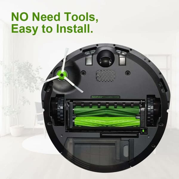 Paket Multi-Yt Gummi Borstar Dammsugartillbehör för iRobot Roomba E5 E6 i7 i7 plus i8 i8+ i6 i6+ i4 i4 och Andra Dammsugarserier