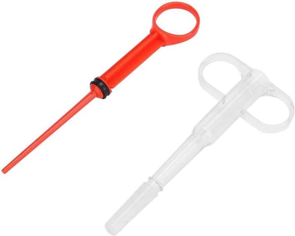 Reusable Plastic Tablet Feeder for Medicine - for Dogs and Cats.