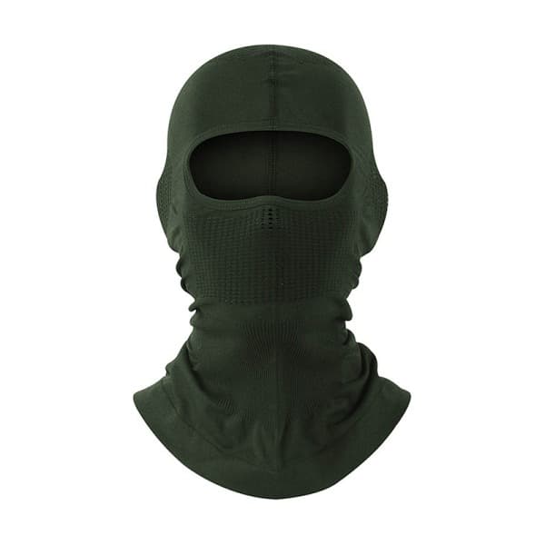 Sommarmode Cover Balaclava Vindtät Balaclava Svart