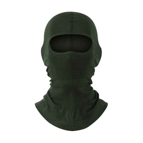 Sommervarme Cover Balaclava Vindtæt Balaclava Sort